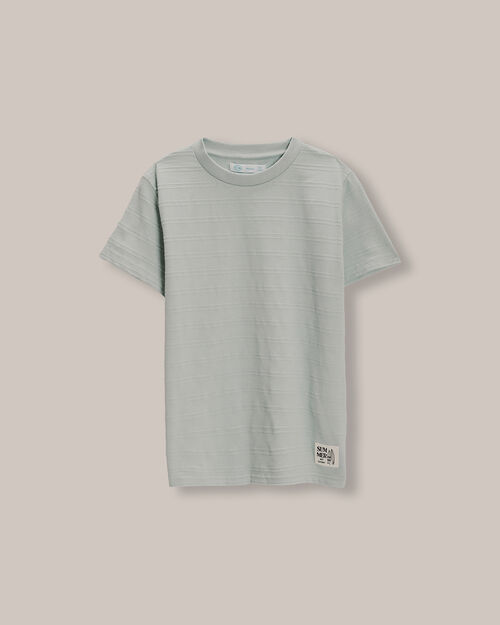 Playera Verde Rayas